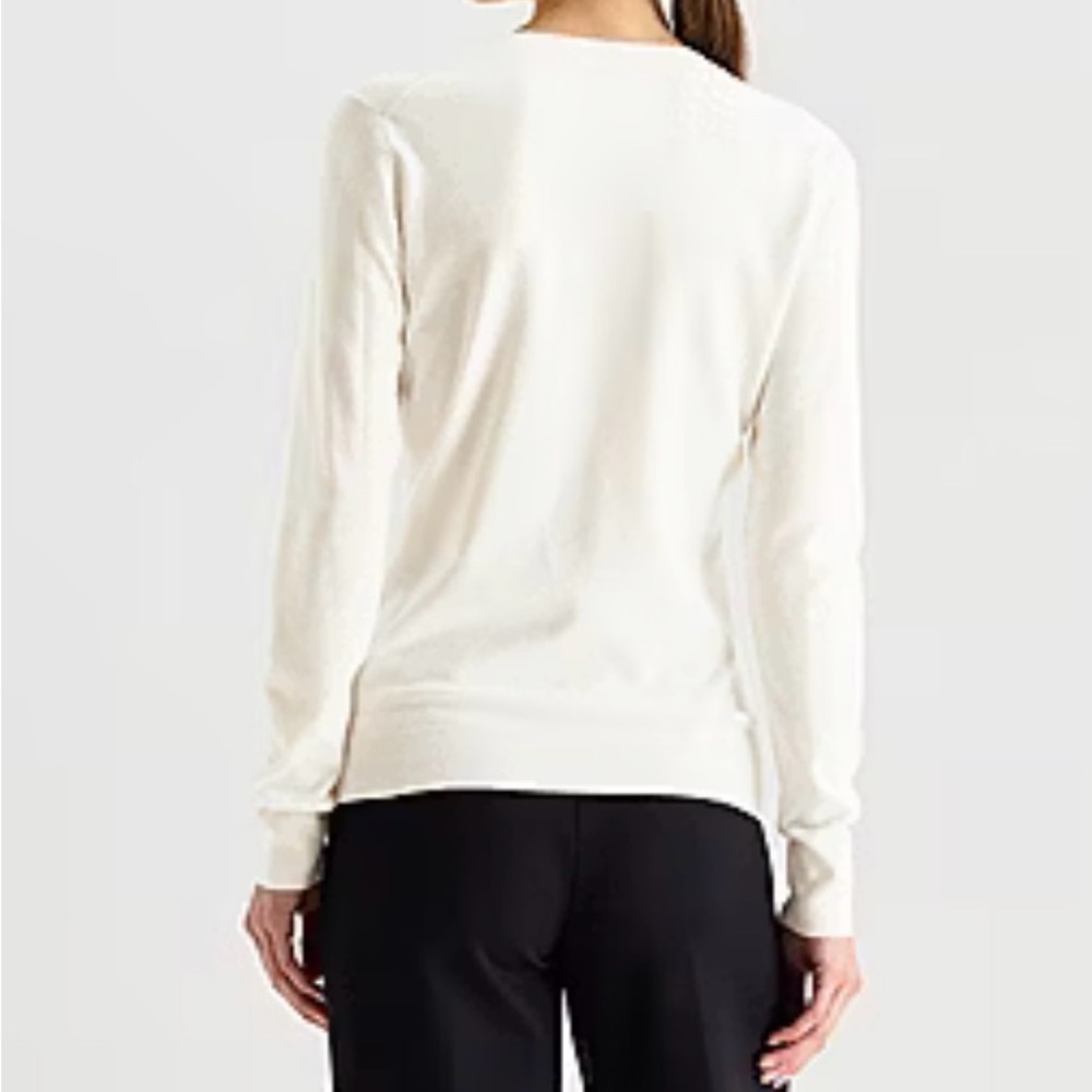 Worthington Womens V Neck Long Sleeve Pullover Sweater - XL - Picture 3 of 3